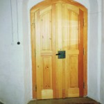 Haustür zu einem sächsischen Bauernhaus von 1781, Neuanfertigung